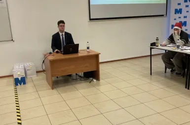 Debata oksfordzka w ramach Kujawsko‑Pomorskiej Ligi Debat na Uniwersytecie WSB Merito Bydgoszcz | 18.12.2025 [GALERIA ZDJĘĆ] | Uniwersytet WSB Merito Bydgoszcz: uczestnicy debaty oksfordzkiej