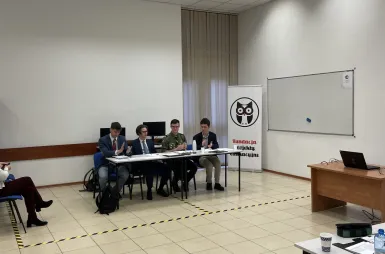 Debata oksfordzka w ramach Kujawsko‑Pomorskiej Ligi Debat na Uniwersytecie WSB Merito Bydgoszcz | 18.12.2025 [GALERIA ZDJĘĆ] | Uniwersytet WSB Merito Bydgoszcz: uczestnicy debaty