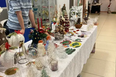 Kiermasz Świąteczny na Uniwersytecie WSB Merito Bydgoszcz | 04.12.2025 [GALERIA ZDJĘĆ] | Aktualności | Uniwersytet WSB Merito Bydgoszcz: Kiermasz świąteczny - stoiska uczestników