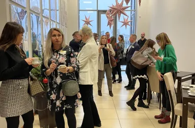 Śniadanie Biznesowe – Mikołajkowy Chill na Uniwersytecie WSB Merito Bydgoszcz 04.12.2025 [ZDJĘCIA] | Aktualności | Uniwersytet WSB Merito Bydgoszcz: Śniadanie biznesowe - Mikołajkowy Chill - uczestnicy