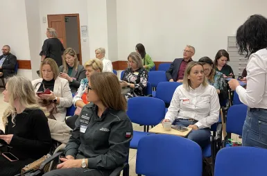 Śniadanie Biznesowe – Mikołajkowy Chill na Uniwersytecie WSB Merito Bydgoszcz 04.12.2025 [ZDJĘCIA] | Aktualności | Uniwersytet WSB Merito Bydgoszcz: Śniadanie biznesowe - Mikołajkowy Chill - uczestnicy