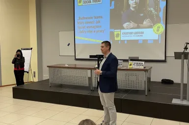 39. Czwartki Social Media na Uniwersytecie WSB Merito Bydgoszcz | 22.01.2026 [GALERIA ZDJĘĆ] | Aktualności | Uniwersytet WSB Merito Bydgoszcz: uczestnicy spotkania 39 czwartki social media