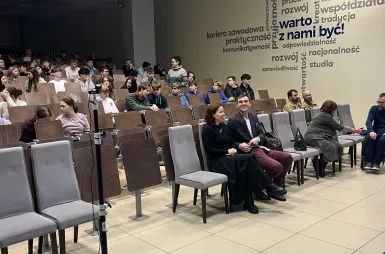 „Życie kruche jak lód” – spotkanie dla uczniów szkół średnich | 26.01.2026 [GALERIA ZDJĘĆ] | Aktualności | Uniwersytet WSB Merito Bydgoszcz: uczestnicy wydarzenia życie kruche jak lód