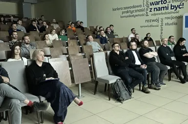 Spotkanie BRAVE AI Community w murach Uniwersytetu WSB Merito Bydgoszcz [GALERIA ZDJĘĆ] | Aktualności | Uniwersytet WSB Merito Bydgoszcz: uczestnicy wydarzenia BRAVE AI Community MeetUp #1