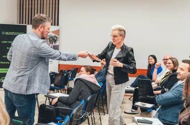 LEANconnect #4 17 marca na UWSB Merito Bydgoszcz! [GALERIA ZDJĘĆ] | Aktualności | Uniwersytet WSB Merito Bydgoszcz: uczestnicy wydarzenia LEANconnect #4 na UWSB Merito Bydgoszcz