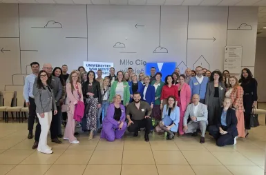 Śniadanie biznesowe na UWSB Merito Bydgoszcz | 24 kwietnia [GALERIA ZDJĘĆ] | Aktualności | Uniwersytet WSB Merito Bydgoszcz: uczestnicy śniadania biznesowego