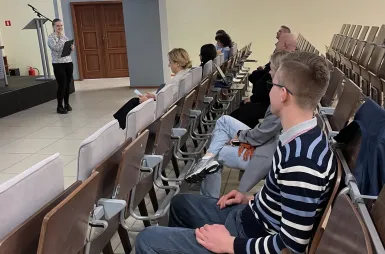 41. Czwartki Social Media 16 kwietnia! [GALERIA ZDJĘĆ] | Aktualności | Uniwersytet WSB Merito Bydgoszcz: uczestnicy spotkania 41 czwartki SM