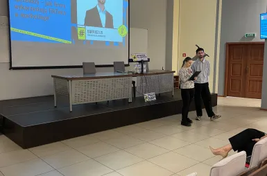 41. Czwartki Social Media 16 kwietnia! [GALERIA ZDJĘĆ] | Aktualności | Uniwersytet WSB Merito Bydgoszcz: uczestnicy spotkania 41 czwartki SM