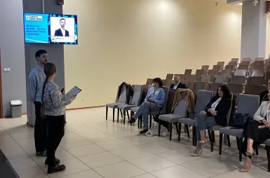 41. Czwartki Social Media 16 kwietnia! [GALERIA ZDJĘĆ] | Aktualności | Uniwersytet WSB Merito Bydgoszcz: uczestnicy spotkania 41 czwartki SM