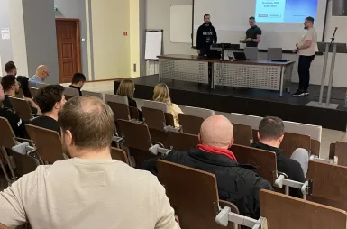 Wydarzenie BRAVE AI COMMUNITY BYDGOSZCZ #3 [GALERIA ZDJĘĆ] | Aktualności | Uniwersytet WSB Merito Bydgoszcz: uczestnicy brave ai 3