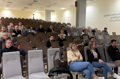 Wydarzenie BRAVE AI COMMUNITY BYDGOSZCZ #3 [GALERIA ZDJĘĆ] | Aktualności | Uniwersytet WSB Merito Bydgoszcz: uczestnicy brave ai 3