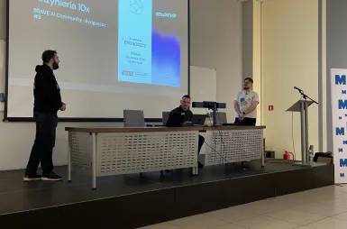 Wydarzenie BRAVE AI COMMUNITY BYDGOSZCZ #3 [GALERIA ZDJĘĆ] | Aktualności | Uniwersytet WSB Merito Bydgoszcz: uczestnicy brave ai 3
