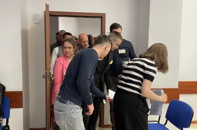 Śniadanie biznesowe na UWSB Merito Bydgoszcz | 24 kwietnia [GALERIA ZDJĘĆ] | Aktualności | Uniwersytet WSB Merito Bydgoszcz: uczestnicy śniadania biznesowego