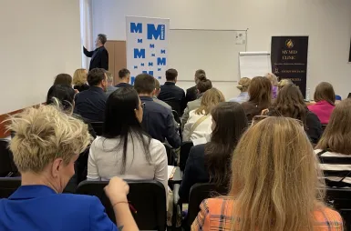 Śniadanie biznesowe na UWSB Merito Bydgoszcz | 24 kwietnia [GALERIA ZDJĘĆ] | Aktualności | Uniwersytet WSB Merito Bydgoszcz: uczestnicy śniadania biznesowego