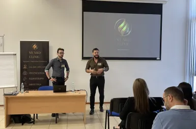 Śniadanie biznesowe na UWSB Merito Bydgoszcz | 24 kwietnia [GALERIA ZDJĘĆ] | Aktualności | Uniwersytet WSB Merito Bydgoszcz: uczestnicy śniadania biznesowego