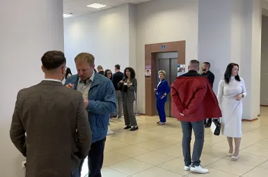 Śniadanie biznesowe na UWSB Merito Bydgoszcz | 24 kwietnia [GALERIA ZDJĘĆ] | Aktualności | Uniwersytet WSB Merito Bydgoszcz: uczestnicy śniadania biznesowego