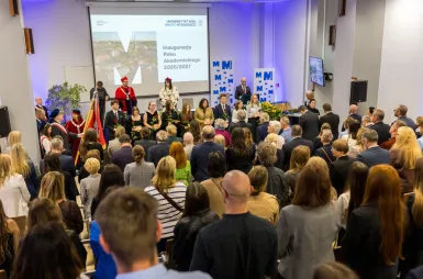 Inauguracja Roku Akademickiego 2026/2027 [GALERIA ZDJĘĆ] | Aktualności | Uniwersytet WSB Merito Bydgoszcz: Inauguracja roku akademickiego 2026/2027 Uniwersytet WSB Merito Bydgoszcz