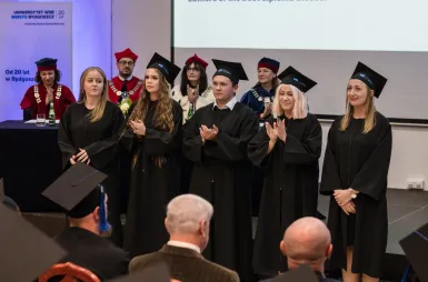 Uroczyste wręczanie dyplomów UWSB Merito Bydgoszcz
