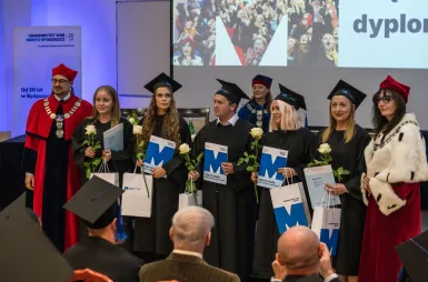 Uroczyste wręczanie dyplomów UWSB Merito Bydgoszcz
