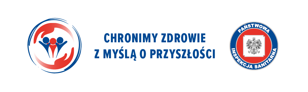 Chronimy zdrowie z myślą o przyszłości, logo Państwowego Inspektoratu Sanitarnego