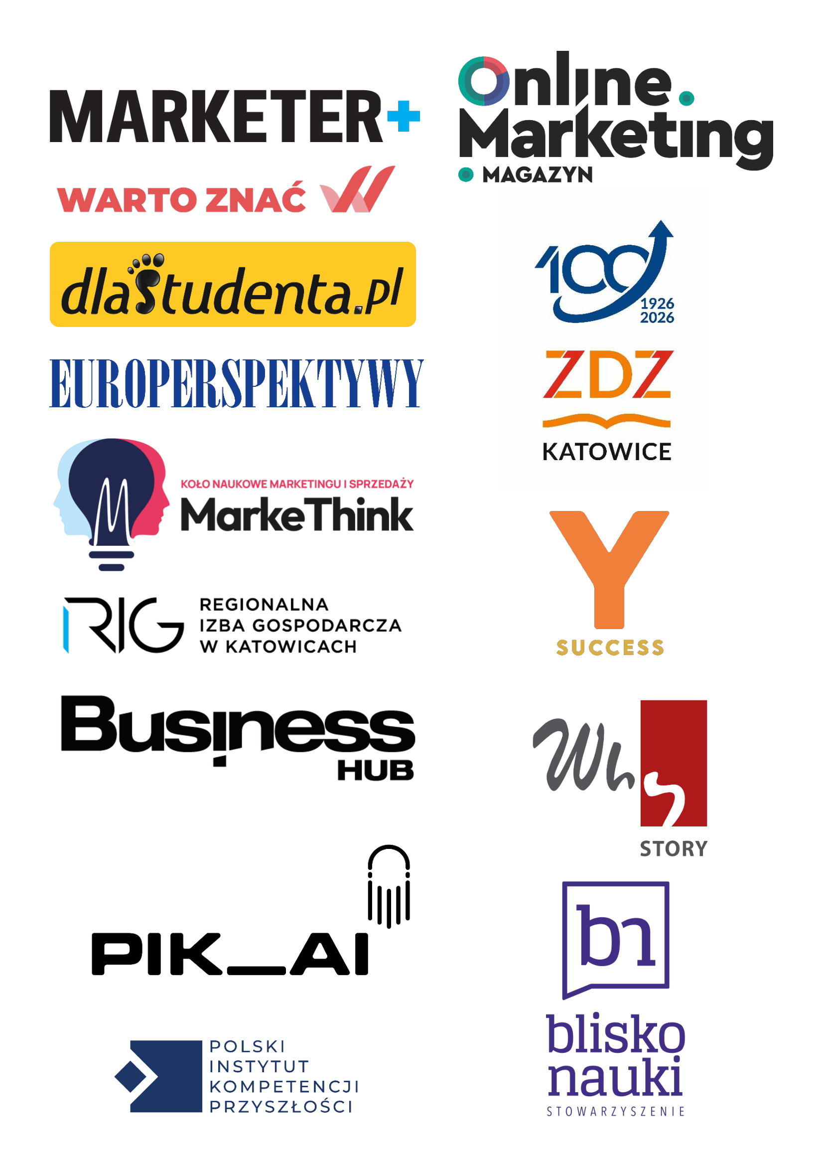 broszura z partnerami konferencji Dialog Możliwości