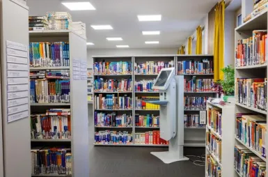 Nasz kampus | Uniwersytet WSB Merito Chorzów: biblioteka 