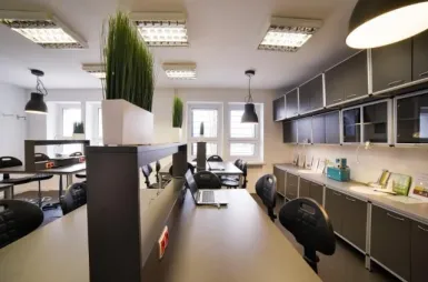 Nasz kampus | Uniwersytet WSB Merito Chorzów: sala wykładowa na Armii Krajowej