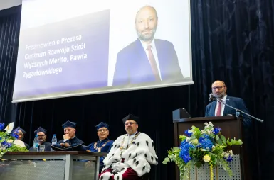 Inauguracja Roku Akademickiego 2026/2027 w Uniwersytecie WSB Merito Chorzów | Aktualności | Uniwersytet WSB Merito Chorzów: prezes centrum rozwoju szkół wyższych merito