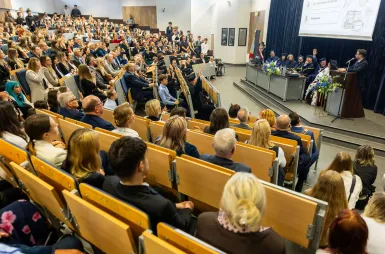 Inauguracja Roku Akademickiego 2026/2027 w Uniwersytecie WSB Merito Chorzów | Aktualności | Uniwersytet WSB Merito Chorzów: wykład inauguracyjny