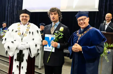 Inauguracja Roku Akademickiego 2026/2027 w Uniwersytecie WSB Merito Chorzów | Aktualności | Uniwersytet WSB Merito Chorzów: Nagrodzony wykładowca