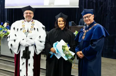 Inauguracja Roku Akademickiego 2026/2027 w Uniwersytecie WSB Merito Chorzów | Aktualności | Uniwersytet WSB Merito Chorzów: Nagrodzona wykładowczyni