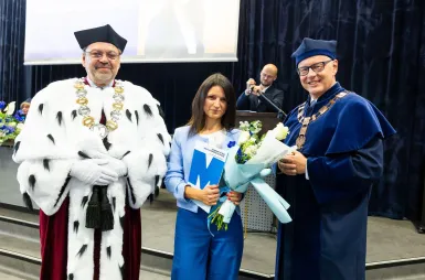 Inauguracja Roku Akademickiego 2026/2027 w Uniwersytecie WSB Merito Chorzów | Aktualności | Uniwersytet WSB Merito Chorzów: Nagrodzona wykładowczyni