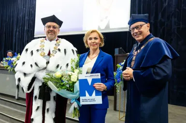 Inauguracja Roku Akademickiego 2026/2027 w Uniwersytecie WSB Merito Chorzów | Aktualności | Uniwersytet WSB Merito Chorzów: Nagrodzona wykładowczyni