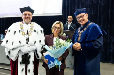 Inauguracja Roku Akademickiego 2026/2027 w Uniwersytecie WSB Merito Chorzów | Aktualności | Uniwersytet WSB Merito Chorzów: Nagrodzona wykładowczyni
