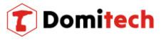 Career Office | WSB Merito Bydgoszcz University: logo partnera: Domitech