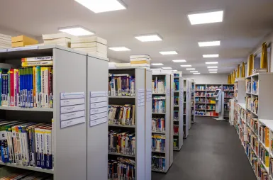 Library | WSB Merito University in Chorzów: biblioteka