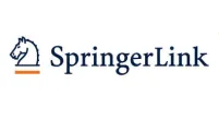Library | WSB Merito Gdańsk University: Logo Springer Link z ikonką głowy konia