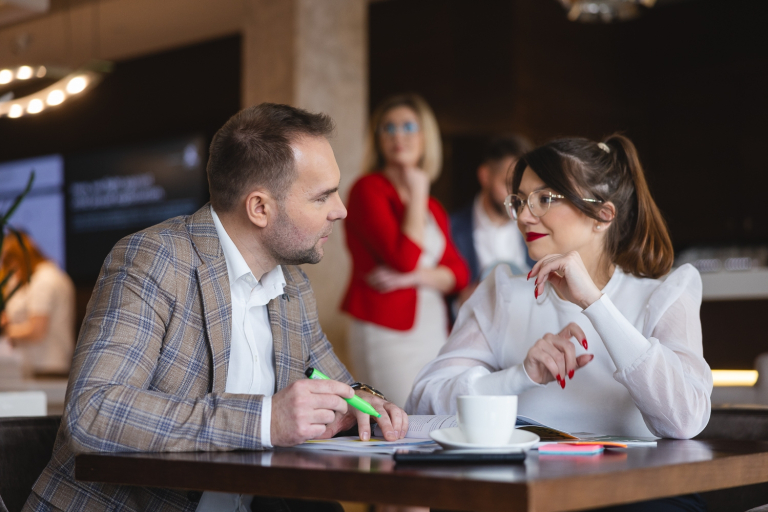 Postgraduate studies | WSB Merito Gdańsk University: SP uczestnicy rozmowa uczelnia