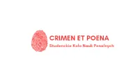 Student organisations and research clubs | WSB Merito Poznań University: Studenckie Koło Nauk Penalnych CRIMEN ET POENA 