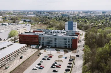 Our campus | WSB Merito Wrocław University: budynek g