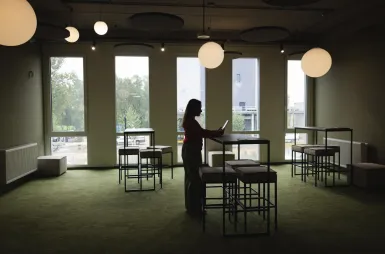 Our campus | WSB Merito Wrocław University: budynek g - strefa studenta