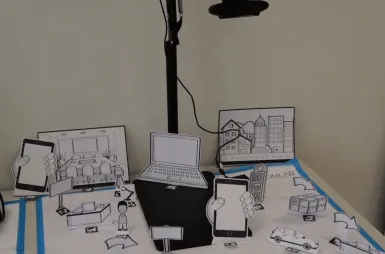 Laboratories and workrooms | WSB Merito Wrocław University: laboratorium omilab