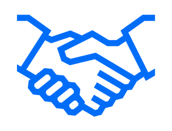 Management, studia II stopnia, magisterskie: ikona przedstawiająca uścisk dłoni