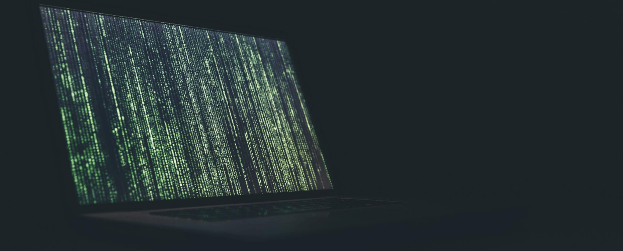 laptop ochrona danych dane kod matrix