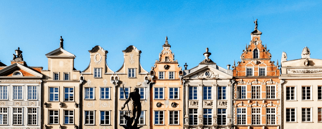 turystyka kamienice gdańsk stare miasto