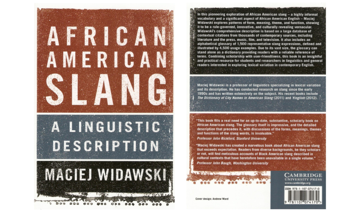 słownik afroamerykański slang