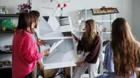 Home design | Studia I stopnia w Gdańsku | Uniwersytet WSB Merito w Gdańsku: Studenci podczas warsztatów z architektury