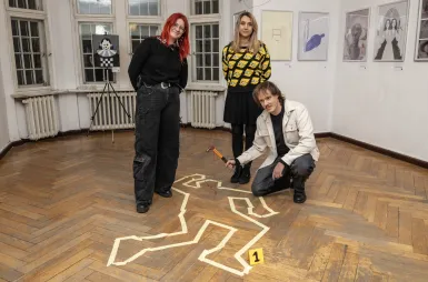 "Linie Papilarne" – wernisaż wystawy koła naukowego CraftStart | Aktualności | Uniwersytet WSB Merito w Gdańsku: wystawy koła naukowego CraftStart