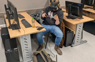 Projektowanie wirtualnych przestrzeni – warsztaty dla studentów multimedia i grafika komputerowa | Aktualności | Uniwersytet WSB Merito w Gdańsku: Warsztaty z projektowania przestrzeni VR