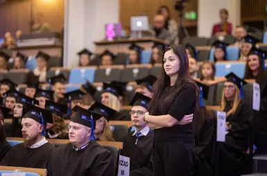 Uroczystość wręczenia dyplomów absolwentom 2025 za nami! | Aktualności | Uniwersytet WSB Merito w Gdańsku: Zdjęcie